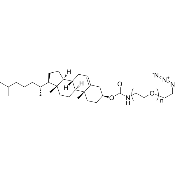 Cholesterol-PEG-azide (MW 1000)